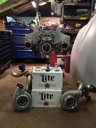 Boosted beer required for motor install.  lol