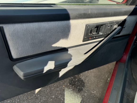 89 Pontiac Firebird Formula 350 Driver Door Panel