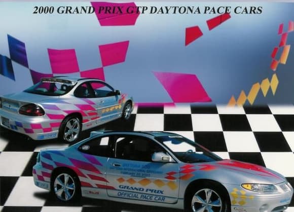 2000 'REAL' Daytona 500 Pace Cars #0045 &amp; 0058
(The ONLY two correct cars of only 4 total built)