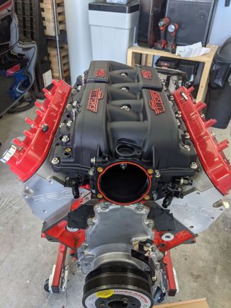 MSD Atomic Air Force Intake top view