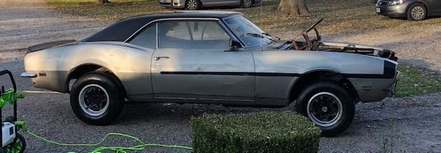 1968 Chevrolet Camaro - 1968 Camaro SS Project for sale - Used - VIN 124378N419475 - 8 cyl - 2WD - Automatic - Coupe - Carroll, OH 43112, United States