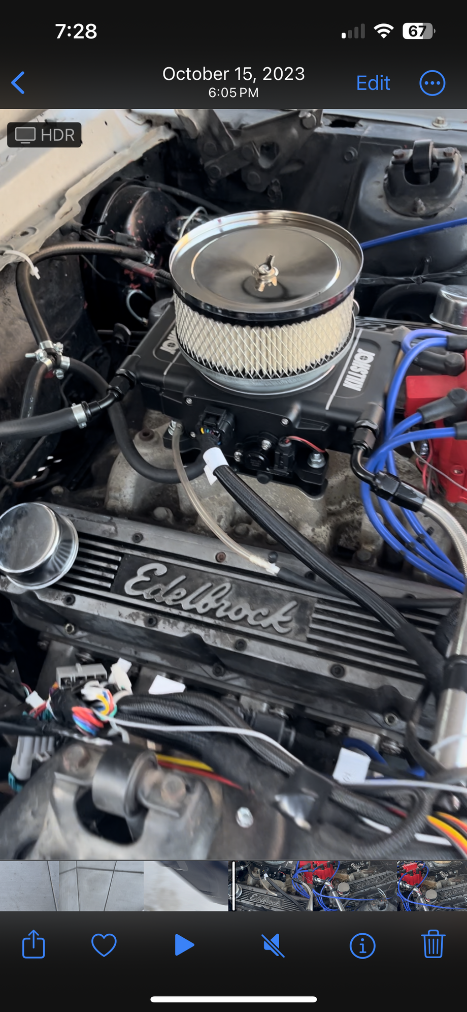 So we got this lil tired 289 running as good as we can considering its been parked for the past 25+ yrs, we picked up a late 90�s explorer roller cam 5.0 to replace the tired 289, we got higher compression pistons and aluminum heads to get us into the 10.25:1 range instead of the current 9:1 that the anemic 289 is pushing, got all new internals and the only things being re-used will be the block and crank, everything else will be BRAND SPANKIN new, only gotta get a hi stall convertor, and build!