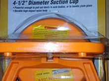 4-1/2 diameter suction cup by 'Pittsburgh' Automotive! Never opened. Pm me for shipping details, or if you are in CT, and interested in these items just let me know.. thanks.