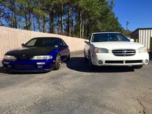 My turbocharged 240sx and my GLE