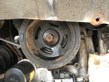 OEM crank pulley