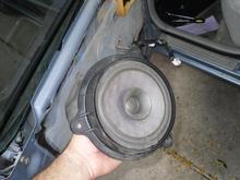 Rear speaker started to smoke!