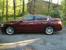 The funny thing is I wanted this car in white but I had to choose from their inventory for the deal I wanted. IT is a beautiful color. Much better than the white in my opinion.