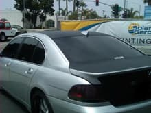 Hood &amp; Roof &amp; Trunk Carbon Fabric Sticker