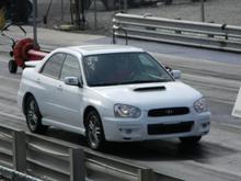 The old wrx on the strip