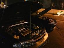 Chillen with my boy and his R32