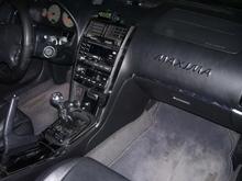 Passenger View... five speed manual w/limited slip diff a blast to drive (even for my wife).
