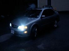 front right w/HIDs