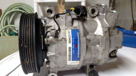 AC Compressor. $50.00 LOCAL PICK UP ONLY
