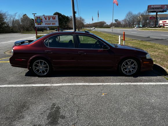 top of the car like trunk, roof and hood paint had severely deteriorated, no rust. The sides look good after 23 years