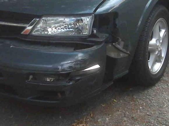 Drivers side hit
