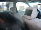 7inch T.V.'S in the headrest for my lil girl