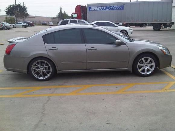 19s on back, 18s on front