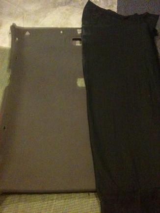 Microsuede headliner