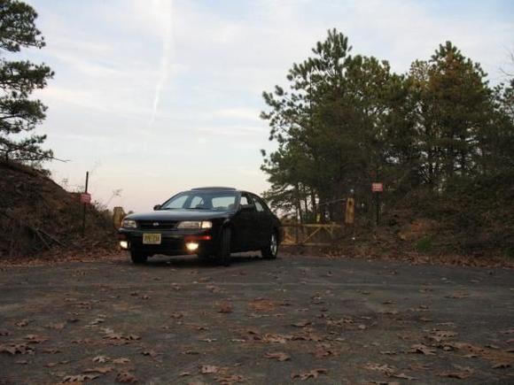 97 Maxima SE at Sand Mine in Pine Barrens.