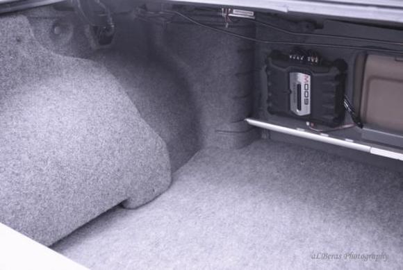 Discontinued Parts- JL Audio Stealthbox, Stillen Rear Strut Tower Brace &amp; the Hidden Custom trunkboard by Nilesh