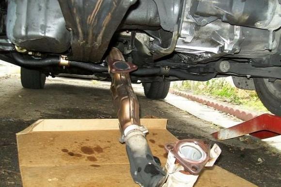 Thank the engineers the made the exhaust flexiable...