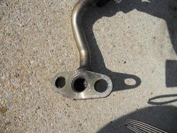 EGR Tube After Cleaned
