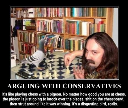 arguing with conservatives