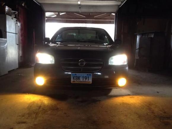 Yellow fogs