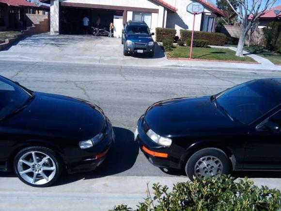 mine to the left