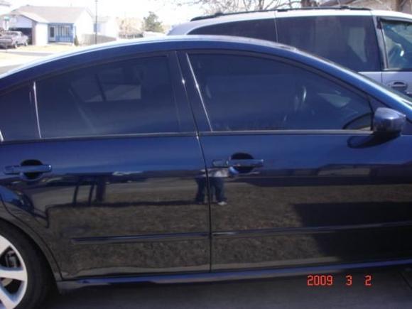 15% Tint ride side