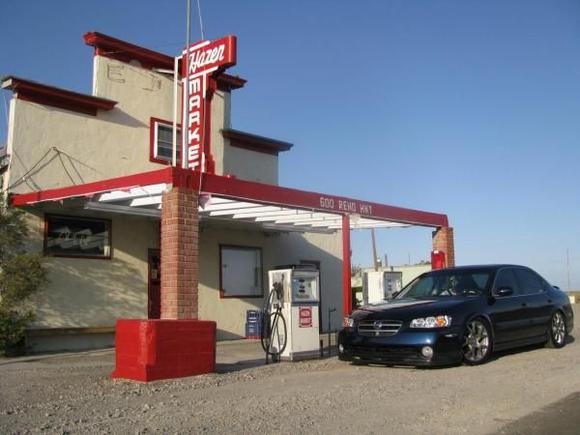 OLD SCHOOL GAS STATION