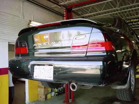 Removing Stock Muffler, putting on Ebay Muffler