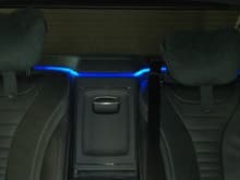 Rear seat lighting  COOL !!!