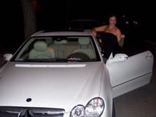 Miami, with friends and the '06 CLK.