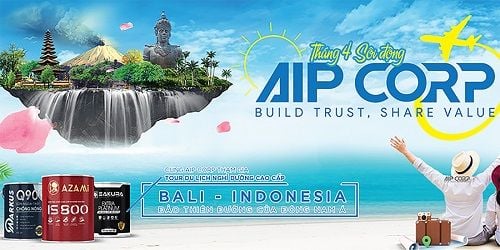 Aip Corp - Thương hiệu cung cấp sơn quốc tế châu Á uy tín