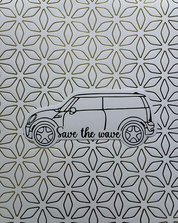 Clubman Save the Wave Sticker