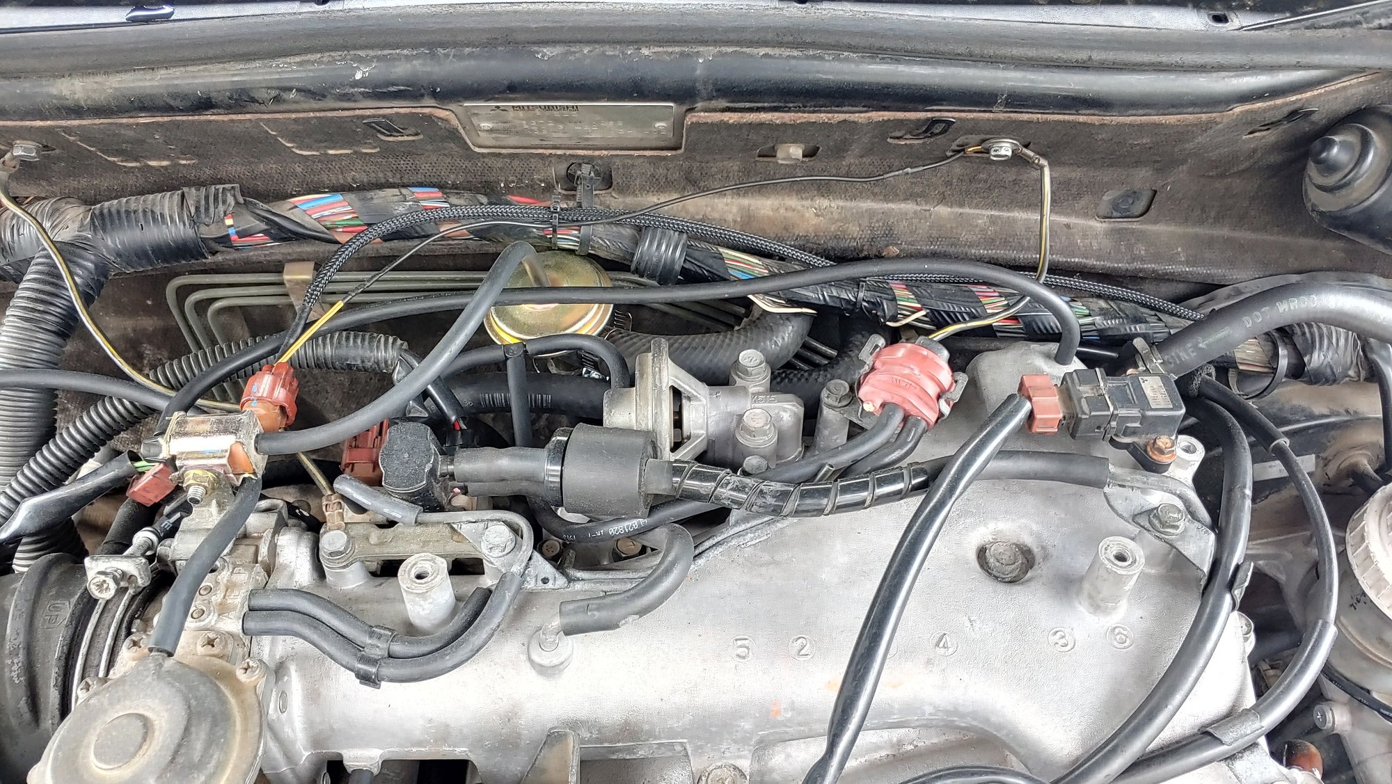 My custom heater valve installation. Mitsubishi Forum Mitsubishi