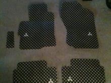 diamond plate floor mats (awesome!!)