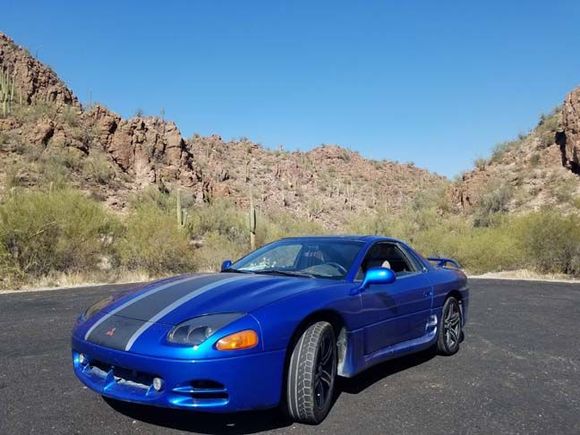 This is Blue Thunder, a '94 SL visiting the Sequaro National Park in Tucson, AZ