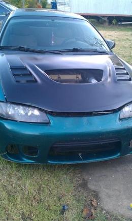 Front of my 97 Eclipse :) gold head
