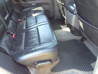 Custom honeycomb floormats hold tons of mud or spilled drinks