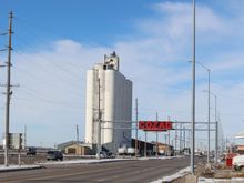 This is Cozad, Nebraska on the 100th Meridian.
