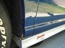 She has a little rust on the wheelwhell. But I still love this pic