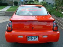 SUPPORTING MY LED TAIL LIGHTS  AND MY BOWTIE