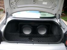 MTX Jackhammers in the trunk