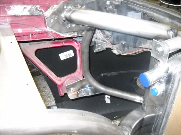 Fender to core mount 
