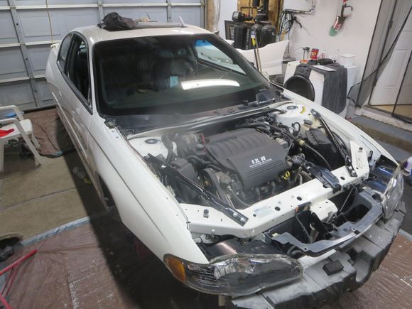 After refinishing under the hood "Clean"