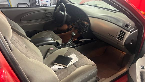 Just needs new dash cover, old one cracked. Everything else is very clean in interior, shouldn’t need anything else. 