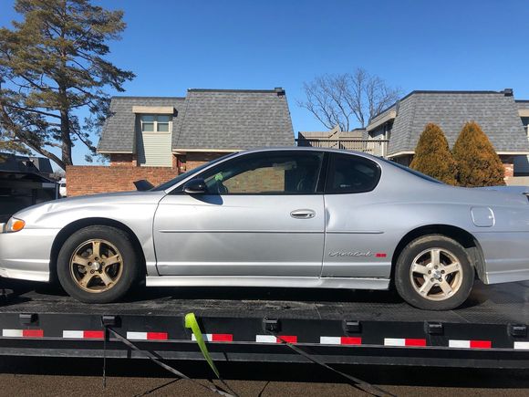 On the trailer