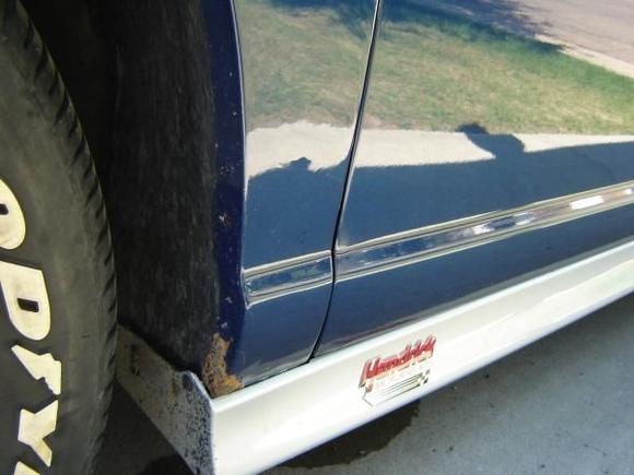 She has a little rust on the wheelwhell. But I still love this pic